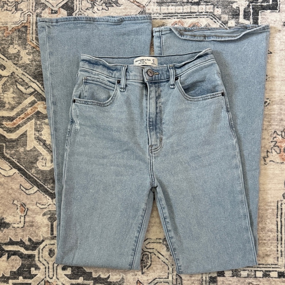 Abercrombie & Fitch Flare Ultra High Rise  Women Jeans